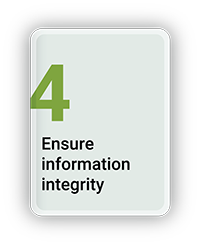 Ensure Information Integrity