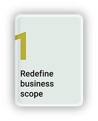 Redefine Business Scope